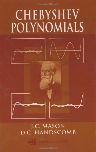 Chebyshev Polynomials 1st Edition Jc Mason David C Handscomb