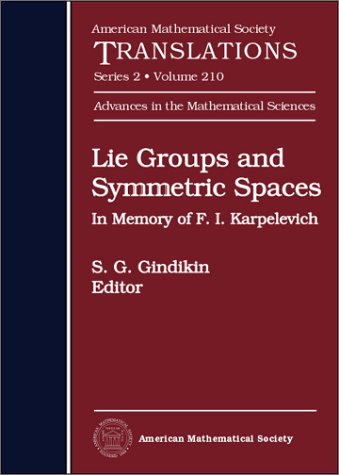 Lie Groups And Symmetric Spaces In Memory Of F I Karpelevich N N Uraltseva