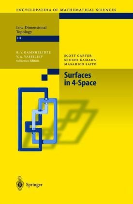 Surfaces In 4space 1st Edition Scott Carter Seiichi Kamada Masahico Saito