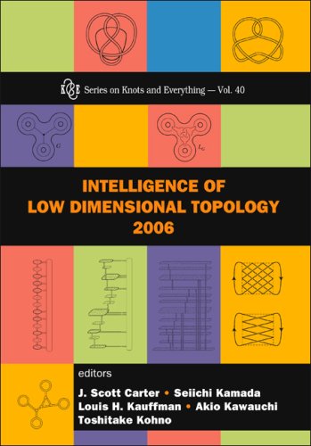 Intelligence Of Low Dimensional Topology 2006 Hiroshima Japan 2226 July 2006 1st Edition J Scott Carter