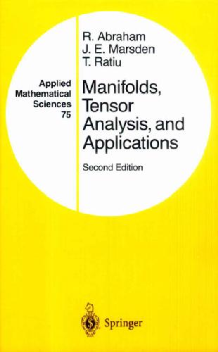 Manifolds Tensor Analysis And Applications Marsden Ratiu Abraham