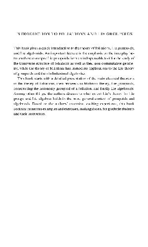 Introduction To Foliations And Lie Groupoids Moerdijk I Mrcun J