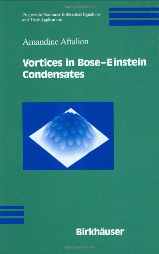 Vortices In Boseeinstein Condensates 1st Edition Amandine Aftalion Auth