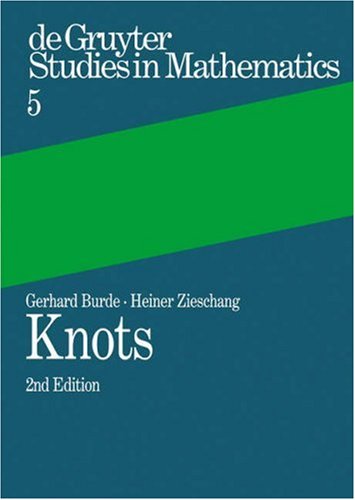 Knots 2nd Rev And Extended Ed Gerhard Burde Heiner Zieschang