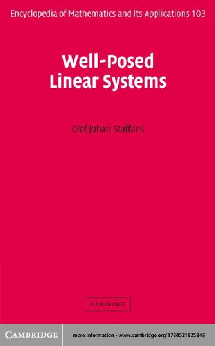 Wellposed Linear Systems Staffans O