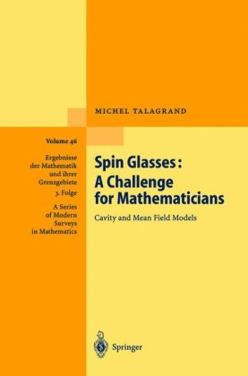 Spin Glasses A Challenge For Mathematicians 1st Edition Michel Talagrand