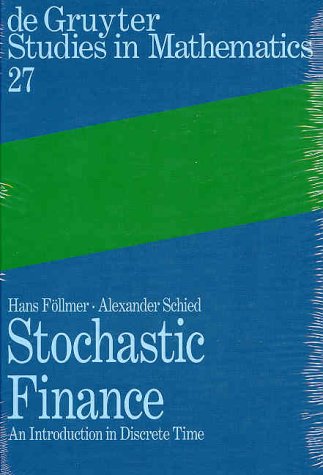 Stochastic Finance An Introduction In Discrete Time Hans Follmer