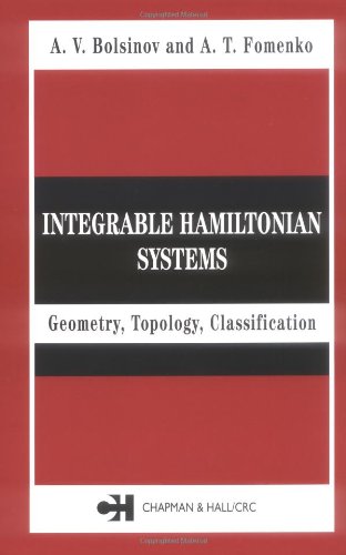 Integrable Hamiltonian Systems Geometry Topology Classification 1st Edition Av Bolsinov