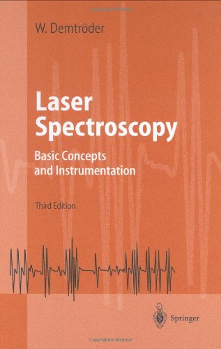 Laser Spectroscopy Basic Concepts And Instrumentation 3rd Ed Wolfgang Demtrder