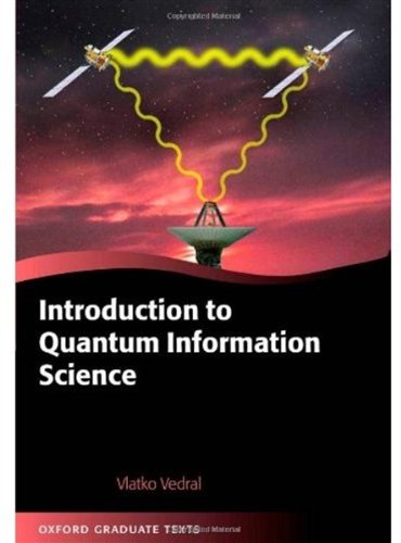 Introduction To Quantum Information Science Vlatko Vedral