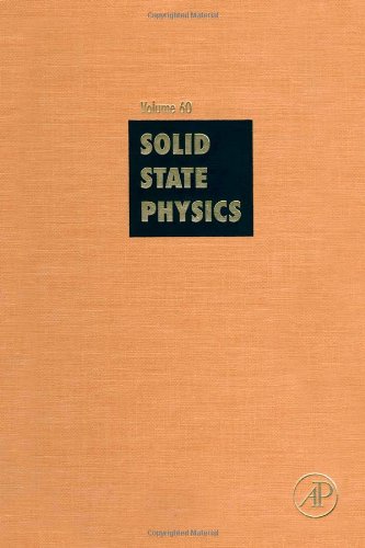Solid State Physics Vol 60 Advances In Research And Applications Henry Ehrenreich