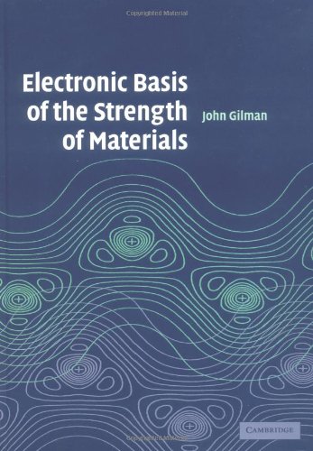Electronic Basis Of The Strength Of Materials Illustrated Edition John J Gilman