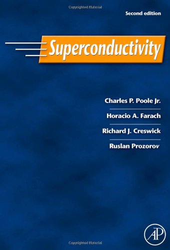 Superconductivity 2nd Edition Charles P Poole Jr Horacio A Farach