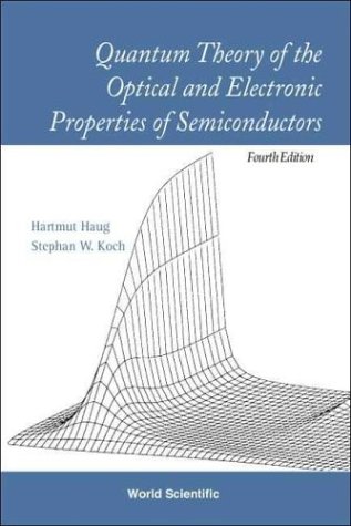 Quantum Theory Of The Optical And Electronic Properties Of Semiconductors 4th Ed Hartmut Haug