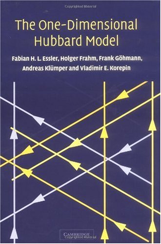 The Onedimensional Hubbard Model Fabian H L Essler Holger Frahm