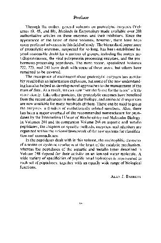 Proteolytic Enzymes Serine And Cysteine Peptidases Abelson Jn