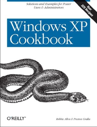 Windows Xp Cookbook 1st Edition Robbie Allen Preston Gralla