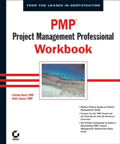 Pmp Project Management Professional Workbook Workbook Claudia M Baca