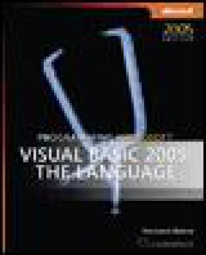 Programming Microsoft Visual Basic 2005 The Language Francsco Balna