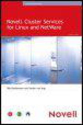 Novell Cluster Services For Linux And Netware 1st Rob Bastiaansen