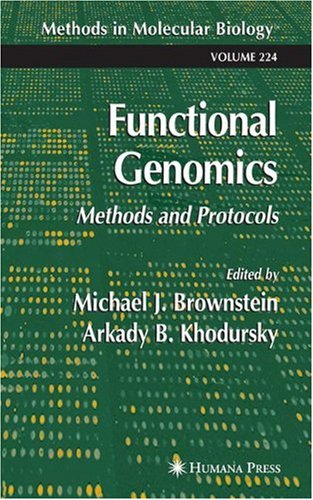 Functional Genomics Methods And Protocols 1st Edition Charlie C Xiang