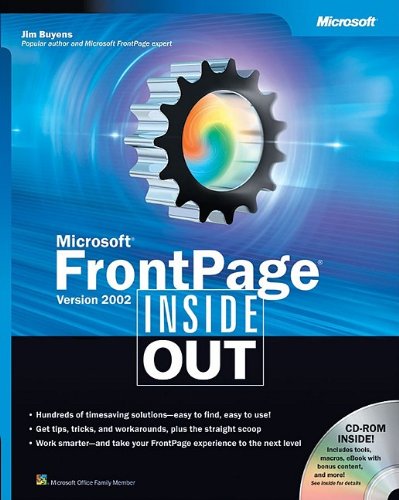 Microsoft Frontpage Version 2002 Inside Out Jim Buyens