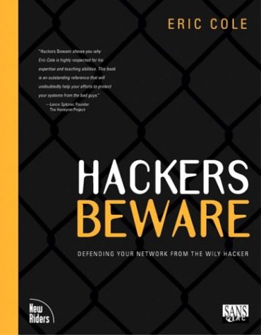 Hackers Beware 1st Ed Eric Cole