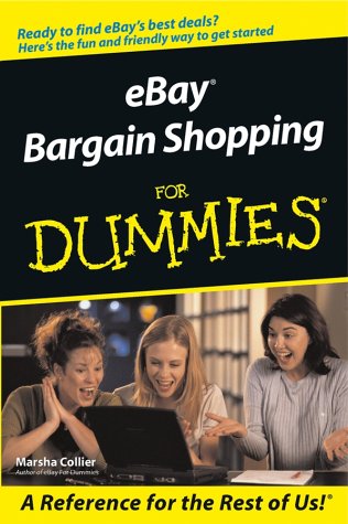 Ebay Bargain Shopping For Dummies Marsha Collier