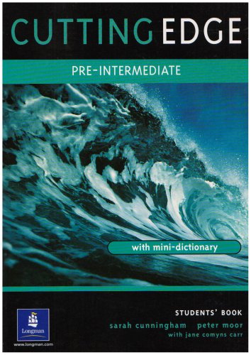 Cutting Edge Preintermediate Students Book Sarah Cunningham