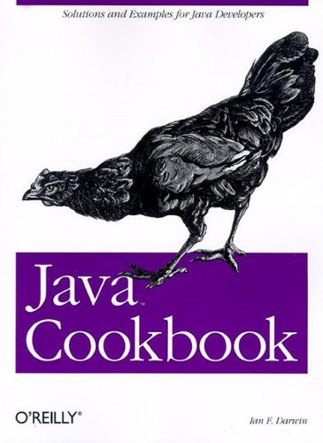 Java Cookbook 1st Ian F Darwin