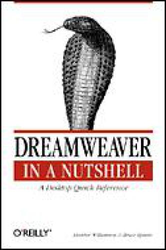 Dreamweaver In A Nutshell Epstein B Williamson H