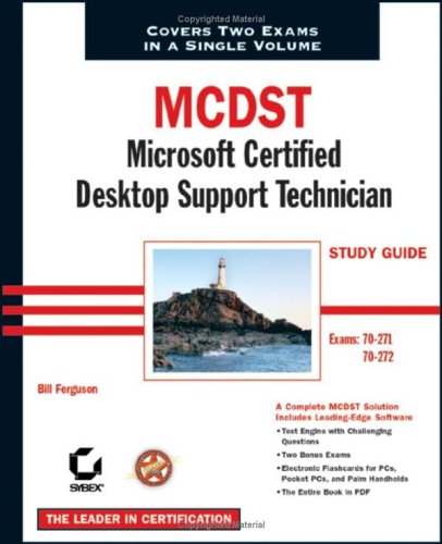 Mcdst Microsoft Certified Desktop Support Technician Study Guide Bill Ferguson