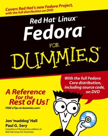 Red Hat Linux Fedora For Dummies Papdvd Jon Maddog Hall Paul G Sery