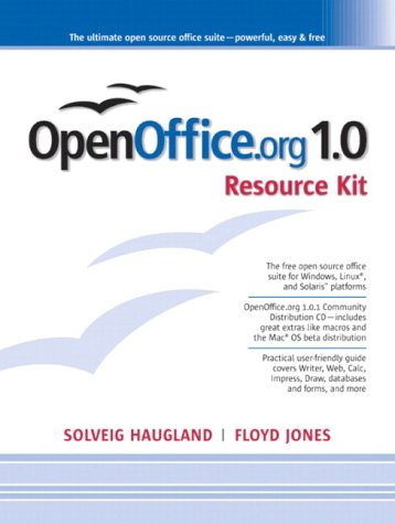 Openofficeorg 10 Resource Kit Solveig Haugland Floyd Jones