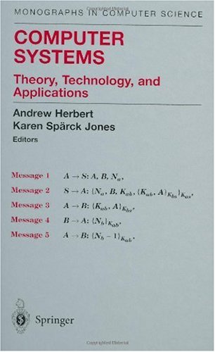 Computer Systems Theory Technology And Applications Andrew J Herbert