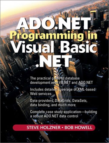 Adonet Programming In Visual Basic Net 2nd Edition Steven Holzner