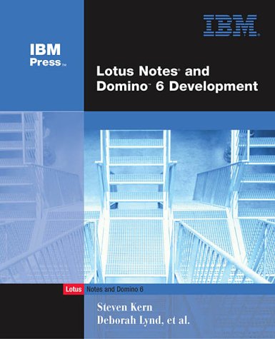 Lotus Notes And Domino 6 Development 2nd Edition Steven Kern