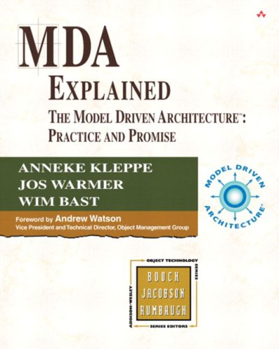 Mda Explained The Model Driven Architecture Practice And Promise Anneke Kleppe