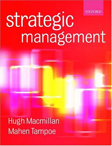 Strategic Management Process Content And Implementation Hugh Macmillan