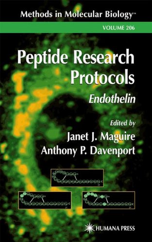 Peptide Research Protocols Endothelin 1st Edition Janet J Maguire