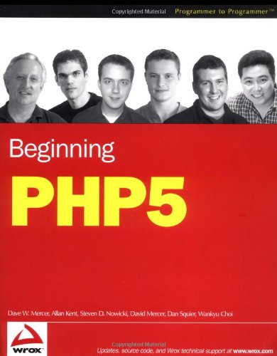 Beginning Php5 Dan Squier David Mercer Allan Kent Steven Nowicki