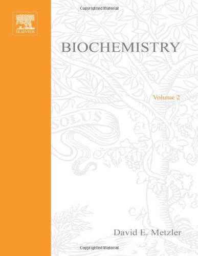 Biochemistry The Chemical Reactions Of Living Cells 2nd Edition David E Metzler