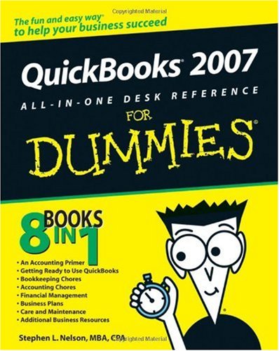 Quickbooks 2007 Allinone Desk Reference For Dummies Stephen L Nelson