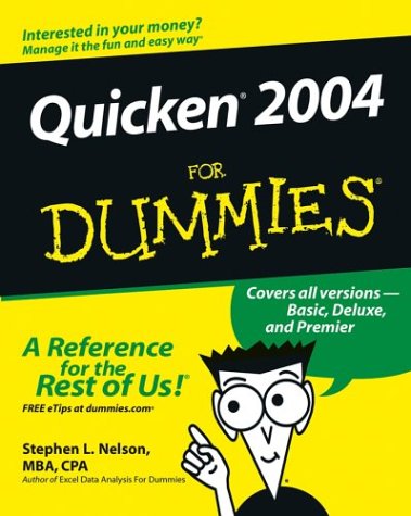 Quicken 2004 For Dummies 1st Edition Stephen L Nelson