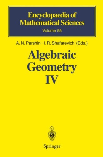 Algebraic Geometry Iv Linear Algebraic Groups Invariant Theory 1st Edition An Parshin