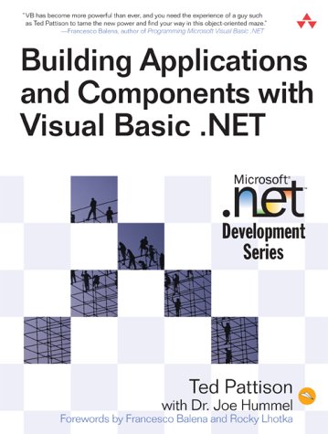 Building Applications And Components With Visual Basic Net Ted Pattison