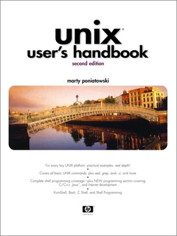 Unix Users Handbook 2nd Ed Marty Poniatowski