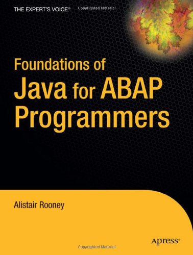 Foundations Of Java For Abap Programmers 1st Edition Alistair Rooney
