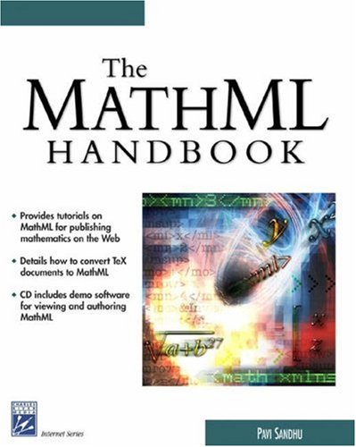 The Mathml Handbook 1st Edition Pavi Sandhu