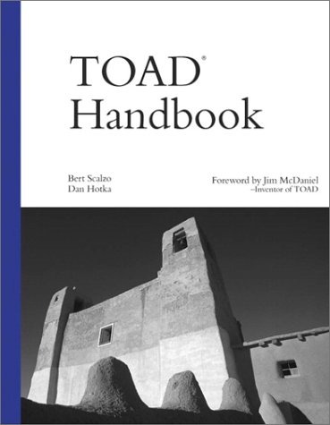 Toad Handbook Bert Scalzo Dan Hotka